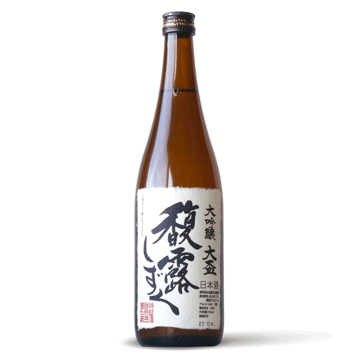 大盃 馥露しずく 大吟醸 /720ml