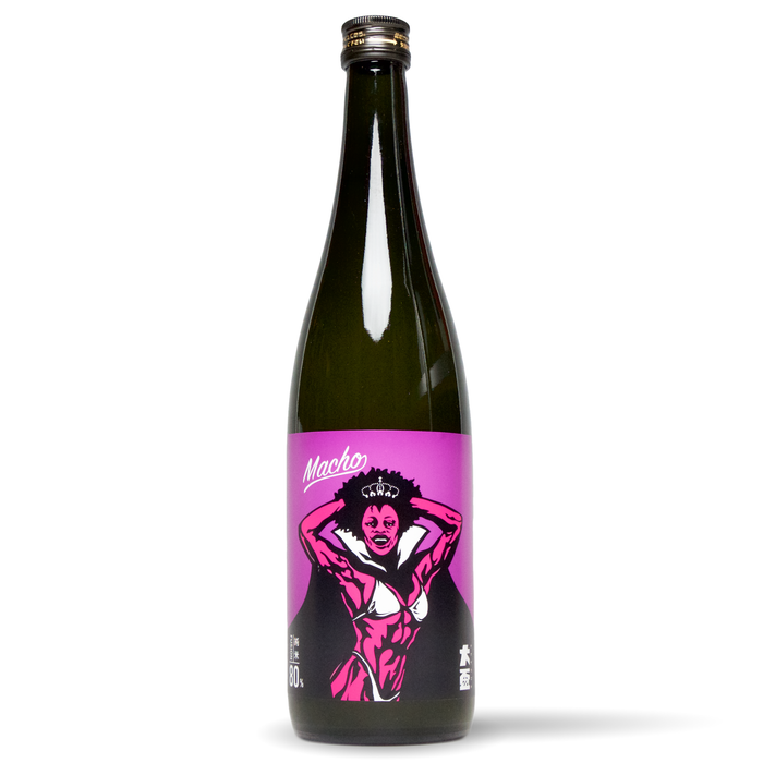 大盃 Macho 純米 FUSION 山田錦ｘ愛山 80% ／720ml【ステッカー付】4BY