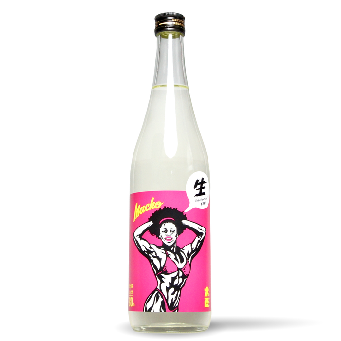 大盃 Macho 純米 愛山 80% 生 /720ml【ステッカー付き】【生酒】6BY
