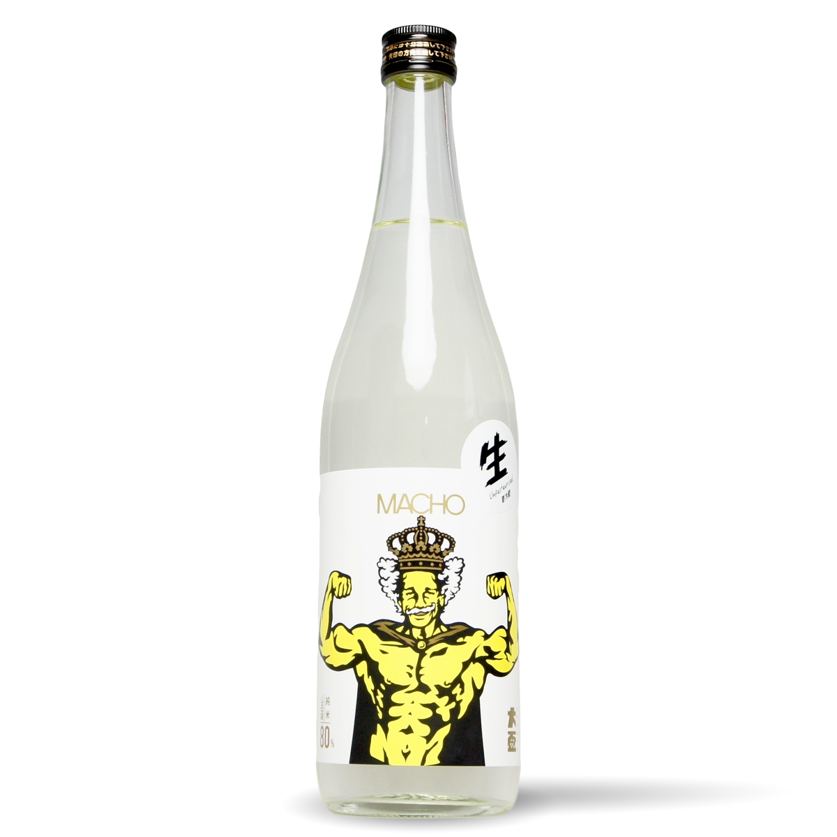 大盃 Macho 純米 山田錦 80％「生」 ／720ml 【ステッカー付
