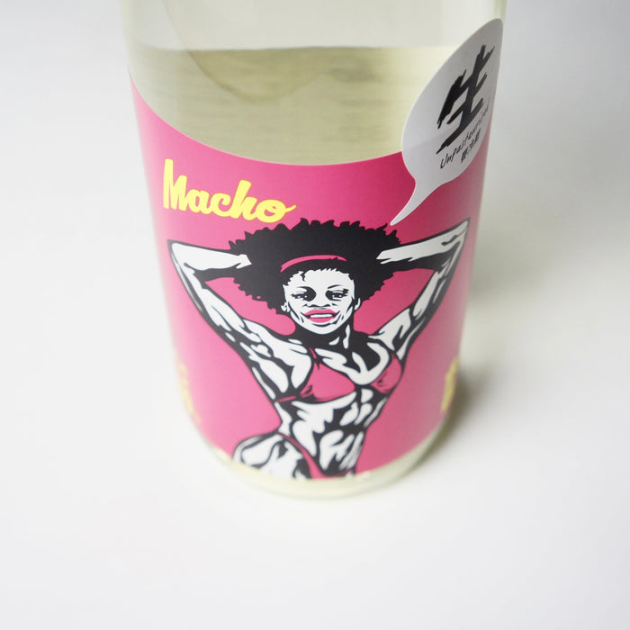 大盃 Macho 純米 愛山 80％ 生 ／720ml【ステッカー付き】【生酒】4BY